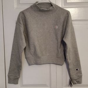 Champion Cropped Reverse Weave Sweatshirt NWT Size XS